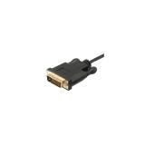 Equip - Cable USB-C a DVI-D Dual Link, M/M, 1,8 m