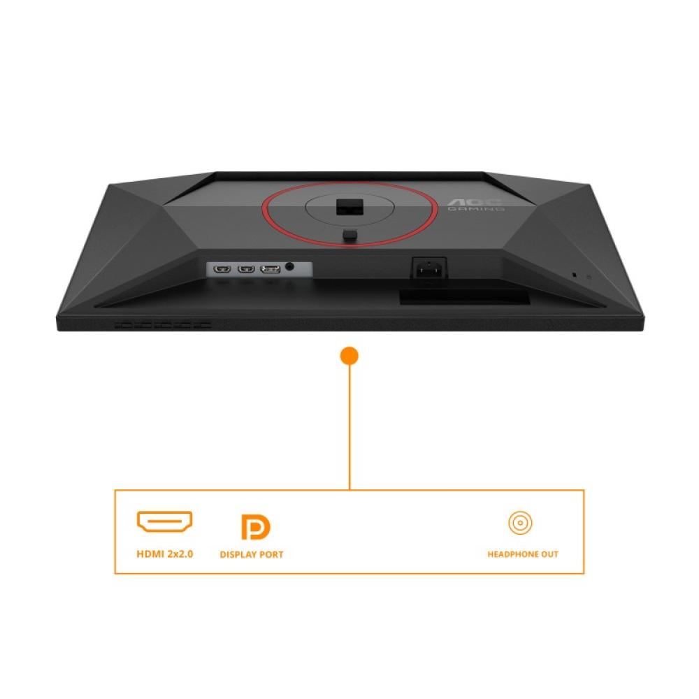 AOC - G4 24G4HA pantalla para PC 60,5 cm (23.8") 1920 x 1080 Pixeles Full HD LED Negro, Rojo