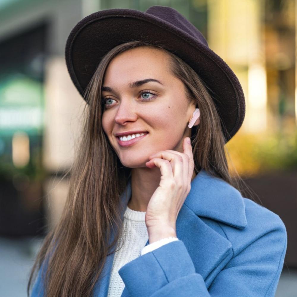 Hama - Freedom Light Auriculares Inalámbrico Dentro de oído Llamadas/Música Bluetooth Rosa