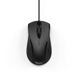 Hama - Ratón con cable MC 200, para diestros y zurdos, conexión USB-A, con 1000DPI, color negro