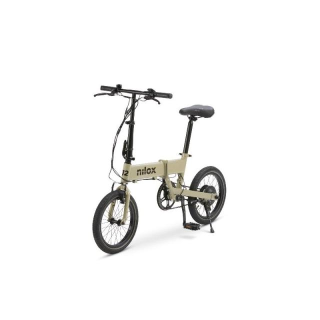 Nilox - NXEBJ2 bicicleta eléctrica Gris Acero 40,6 cm (16") 19,5 kg Litio