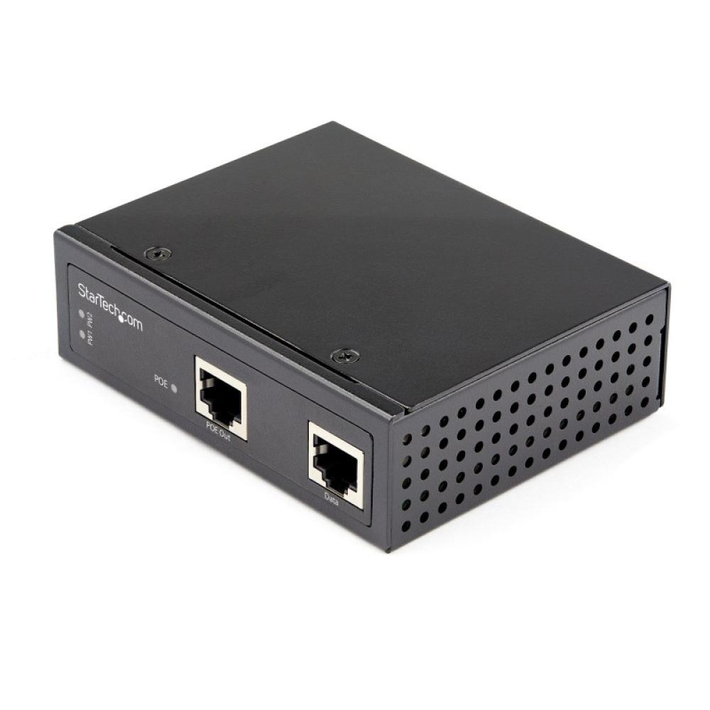 StarTech.com - Inyector Industrial PoE Gigabit de Alta Velocidad - 90W - 802.3bt PoE++ UPoE Ultra Power Over Ethernet (POEINJ1G9