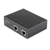 StarTech.com - Inyector Industrial PoE Gigabit de Alta Velocidad - 90W - 802.3bt PoE++ UPoE Ultra Power Over Ethernet (POEINJ1G9
