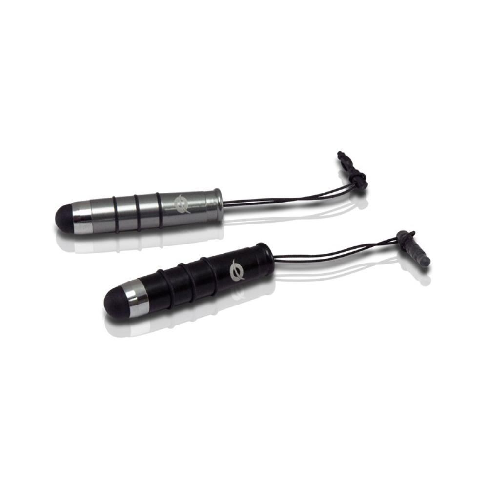 Conceptronic - CSTYLUSMINI2P lápiz digital 11 g Negro, Plata