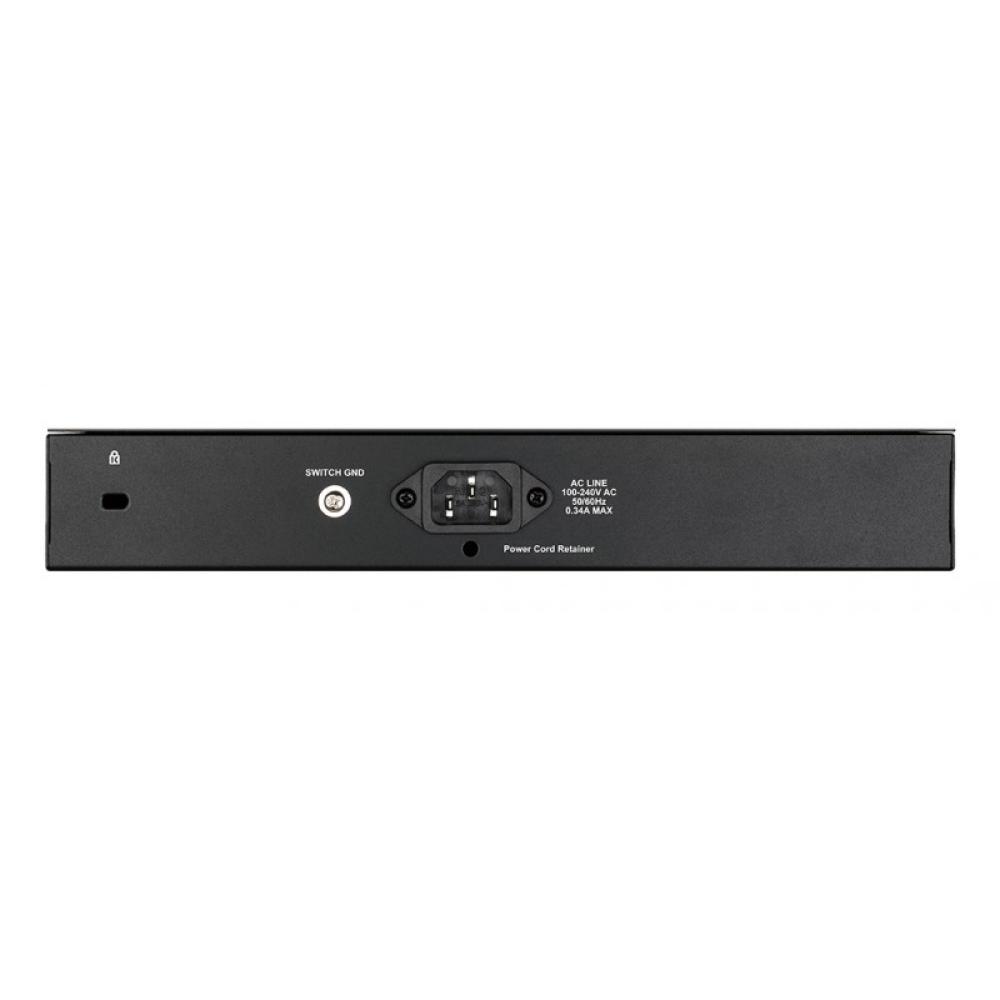 D-Link - DGS-1210-08P switch Gestionado L2/L3 Gigabit Ethernet (10/100/1000) Energía sobre Ethernet (PoE) Negro