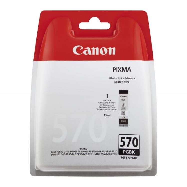 Canon - PGI-570PGBK cartucho de tinta 1 pieza(s) Original Negro