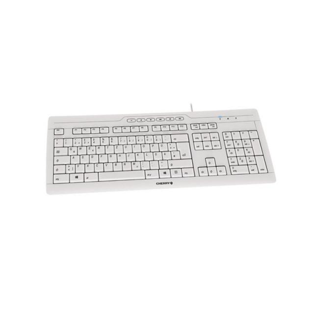CHERRY - STREAM 3.0 teclado USB Español Gris