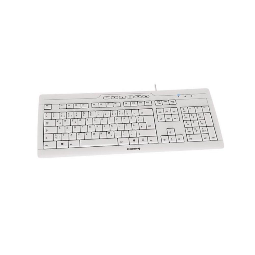 CHERRY - STREAM 3.0 teclado USB Español Gris