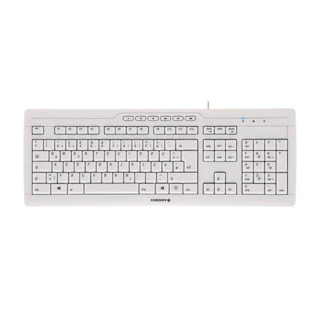 CHERRY - STREAM 3.0 teclado USB Español Gris