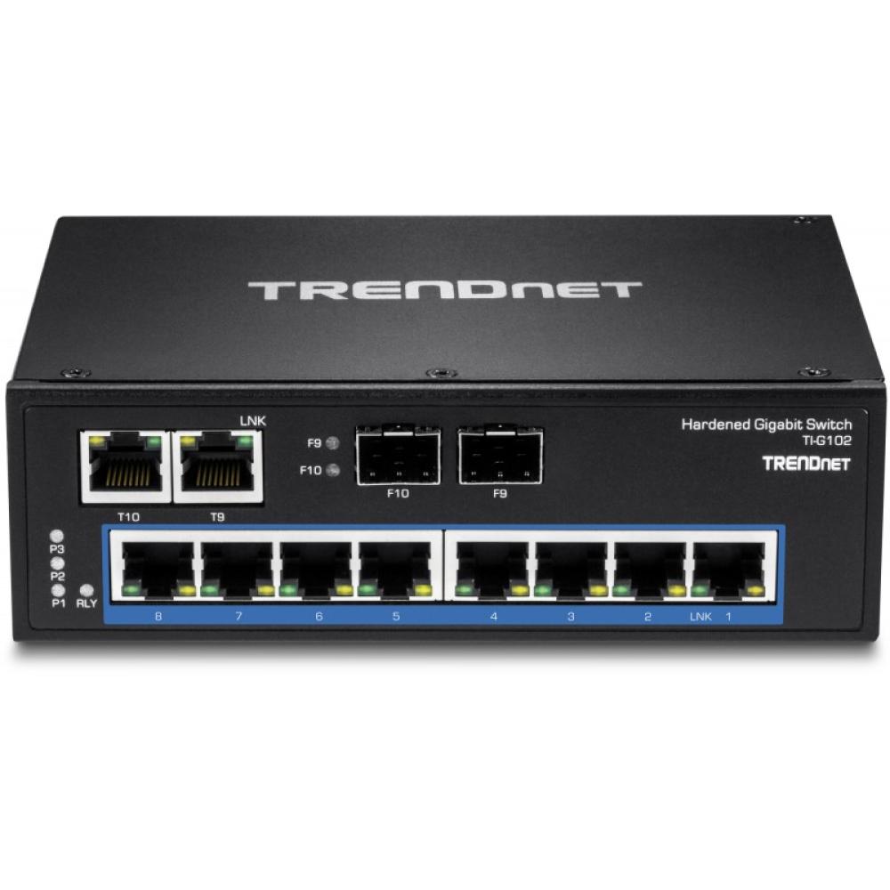 Trendnet - TI-G102 switch Gigabit Ethernet (10/100/1000) Negro