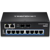 Trendnet - TI-G102 switch Gigabit Ethernet (10/100/1000) Negro