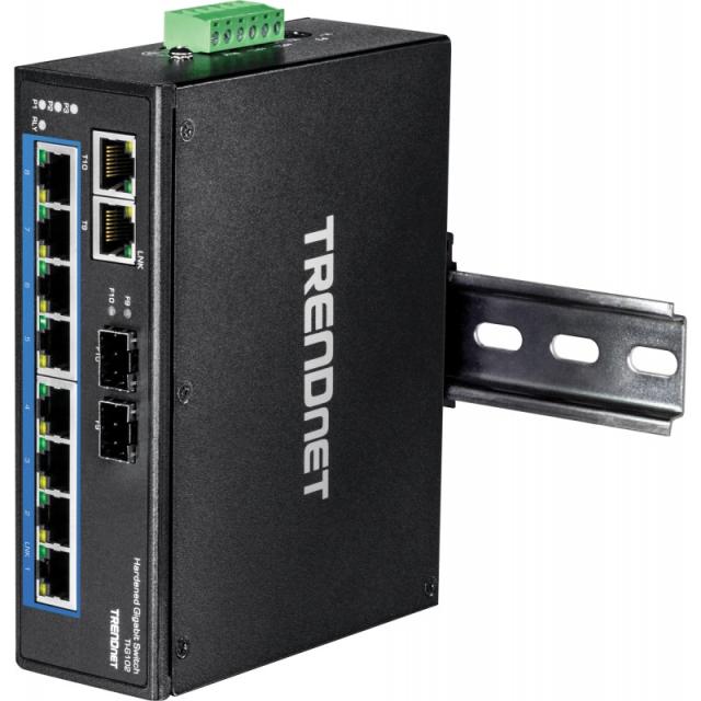 Trendnet - TI-G102 switch Gigabit Ethernet (10/100/1000) Negro