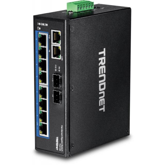 Trendnet - TI-G102 switch Gigabit Ethernet (10/100/1000) Negro