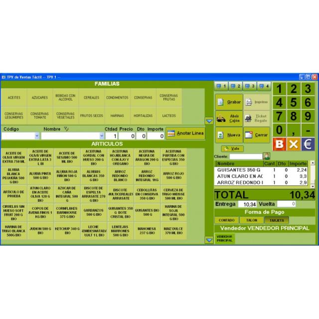Solinsur - TPVSOF Comercio En General Licencia Electronica