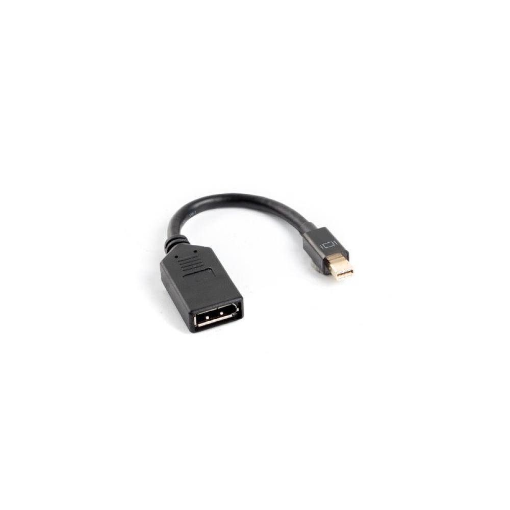 Lanberg - AD-0003-BK cable DisplayPort 0,12 m Mini DisplayPort Negro