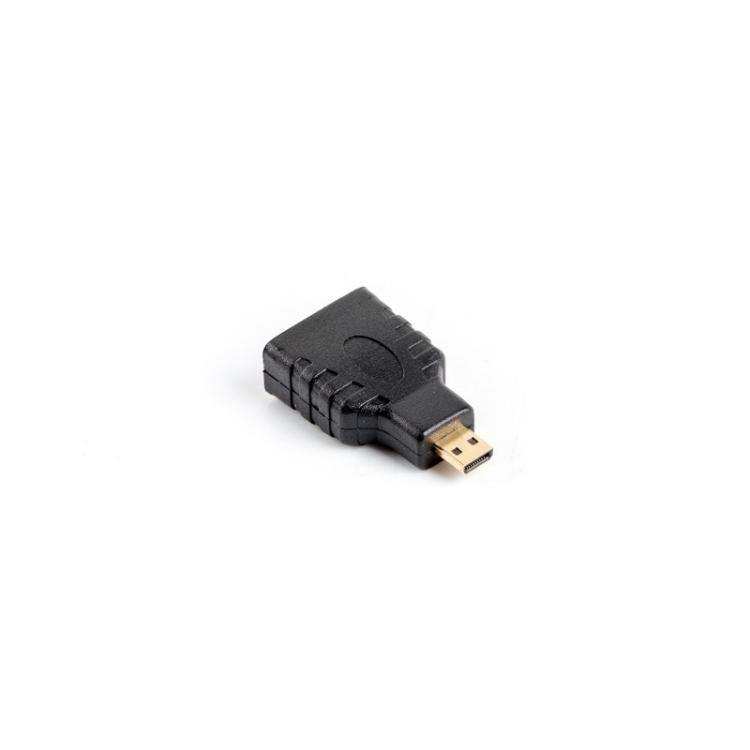 Lanberg - AD-0015-BK cambiador de género para cable HDMI Micro HDMI Negro