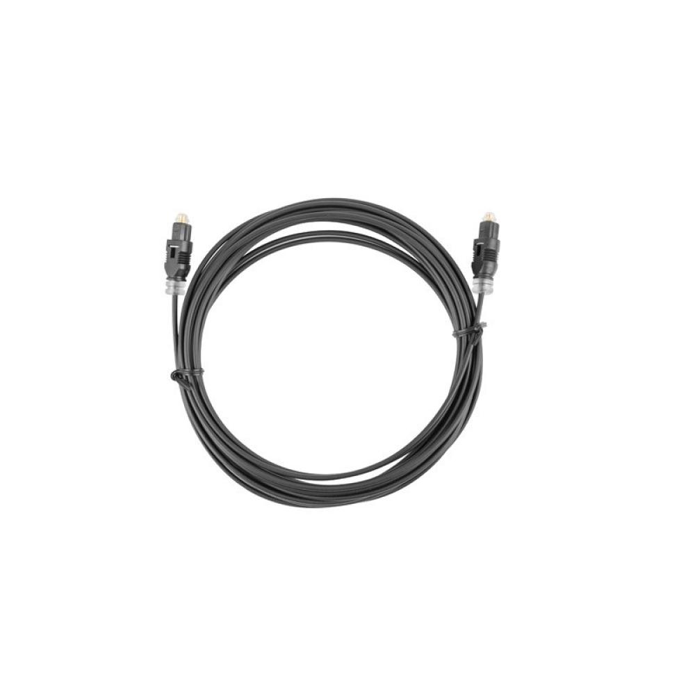Lanberg - CA-TOSL-10CC-0030-BK cable de fibra optica 3 m TOSLINK Negro