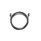 Lanberg - CA-TOSL-10CC-0020-BK cable de fibra optica 2 m TOSLINK Negro