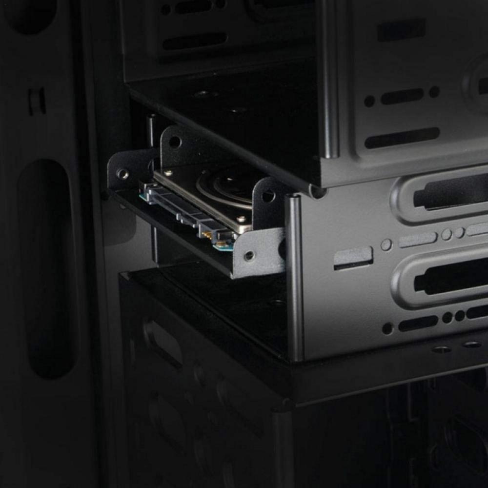 Ewent - EW7006 panel bahía disco duro 8,89 cm (3.5") Panel embellecedor frontal Negro