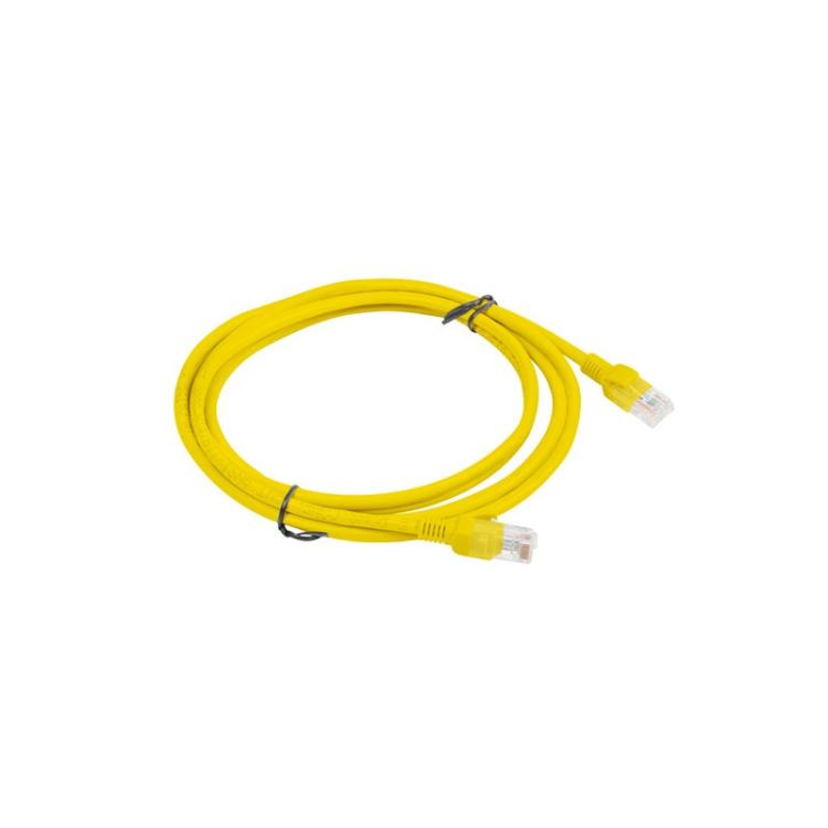 Lanberg - PCU6-10CC-0200-Y cable de red Amarillo 2 m Cat6 U/UTP (UTP)