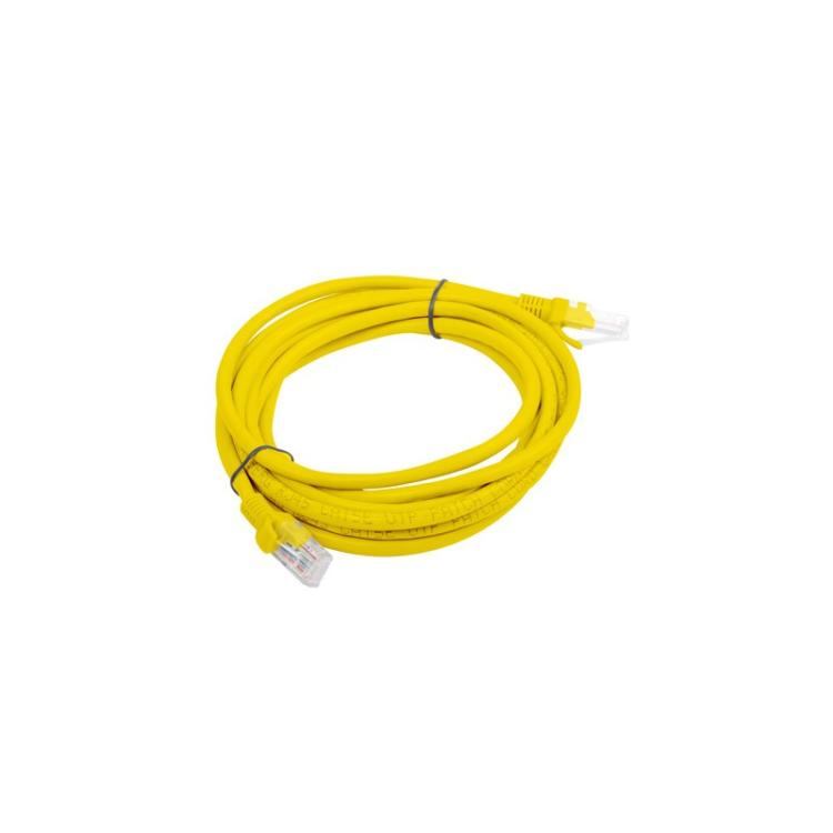 Lanberg - PCU6-10CC-0300-Y cable de red Amarillo 3 m Cat6 U/UTP (UTP)