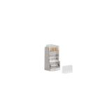 Lanberg - PLS-6000 conector RJ-45 Acero inoxidable, Transparente