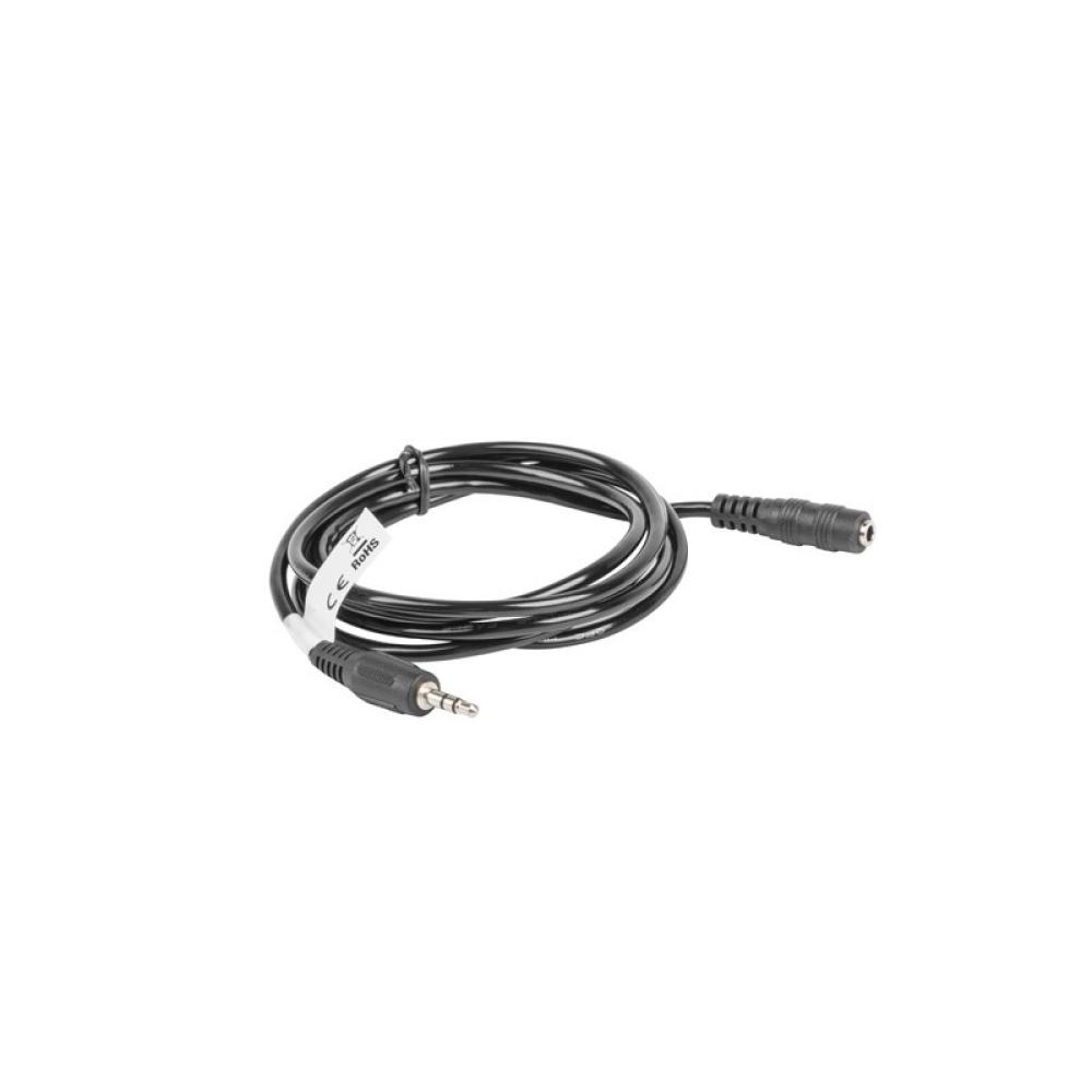 Lanberg - CA-MJFJ-10CC-0015-BK cable de audio 1,5 m 3,5mm Negro