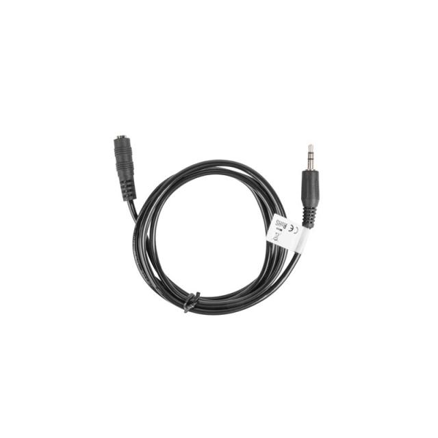 Lanberg - CA-MJFJ-10CC-0015-BK cable de audio 1,5 m 3,5mm Negro