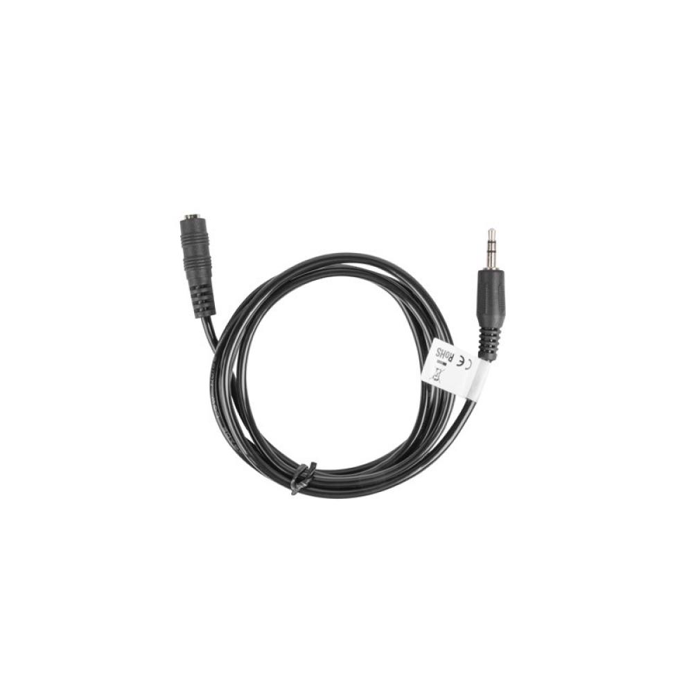 Lanberg - CA-MJFJ-10CC-0015-BK cable de audio 1,5 m 3,5mm Negro
