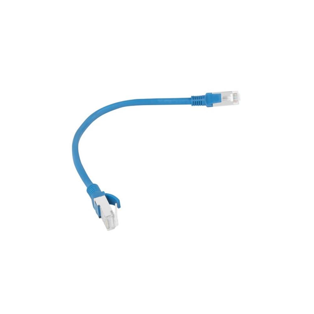 Lanberg - PCU6-10CC-0025-B cable de red Azul 0,25 m Cat6 U/UTP (UTP)