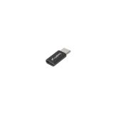 Lanberg - AD-UC-UM-02 cable gender changer USB 2.0 Type C Micro-USB 2.0 Type B Negro