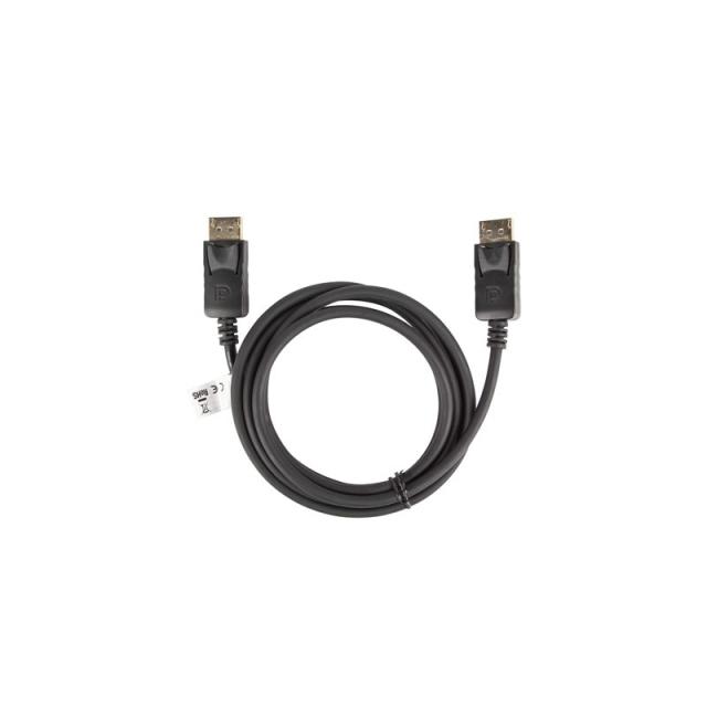 Lanberg - CA-DPDP-10CC-0018-BK cable DisplayPort 1,8 m Negro