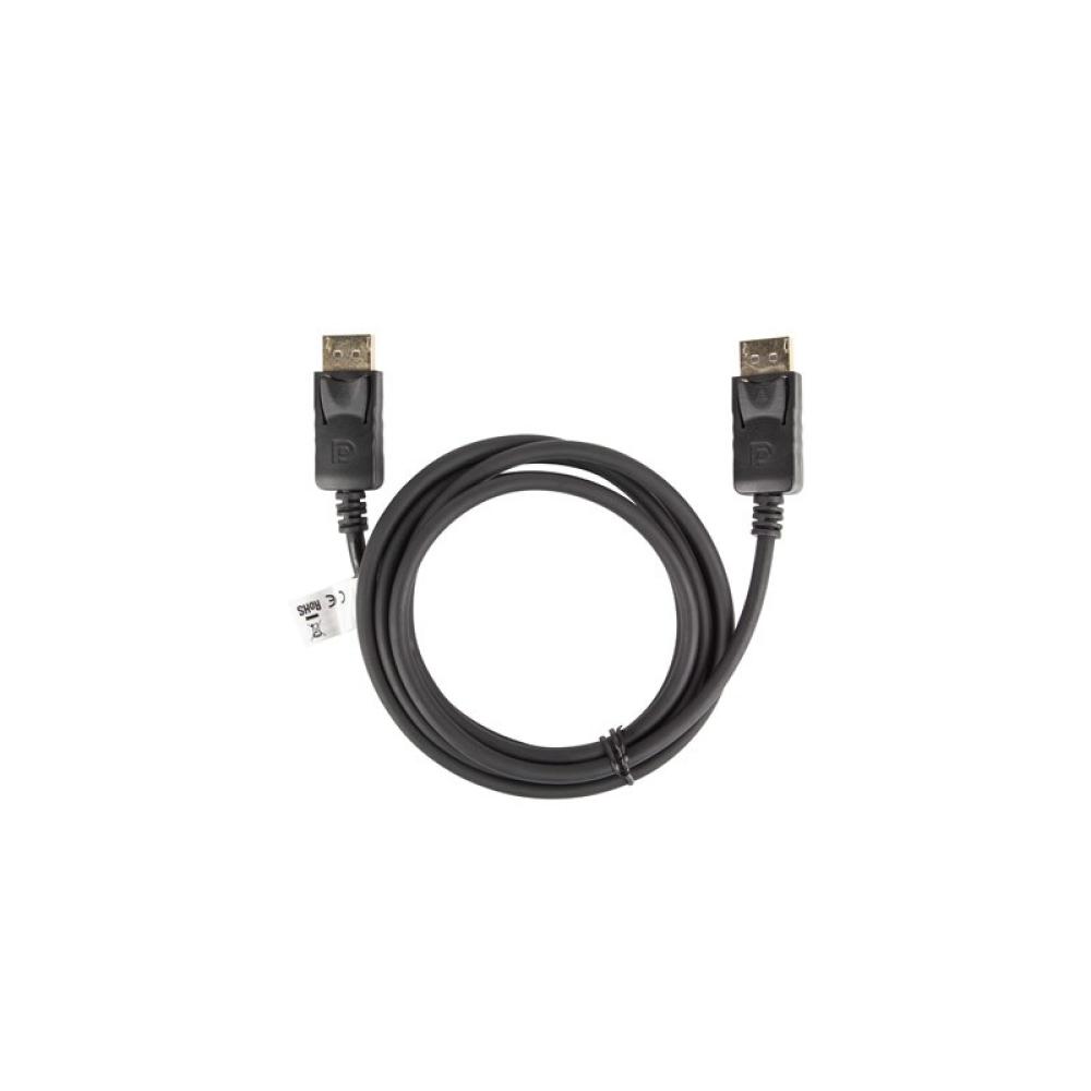 Lanberg - CA-DPDP-10CC-0018-BK cable DisplayPort 1,8 m Negro