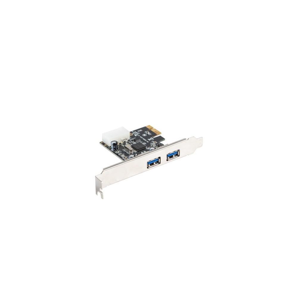 Lanberg - PCE-US3-002 tarjeta y adaptador de interfaz Interno USB 3.2 Gen 1 (3.1 Gen 1)
