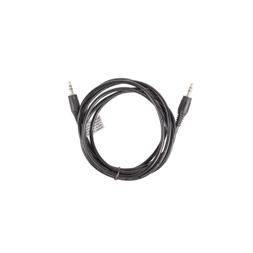 Lanberg - CA-MJMJ-10CC-0020-BK cable de audio 2 m 3,5mm Negro