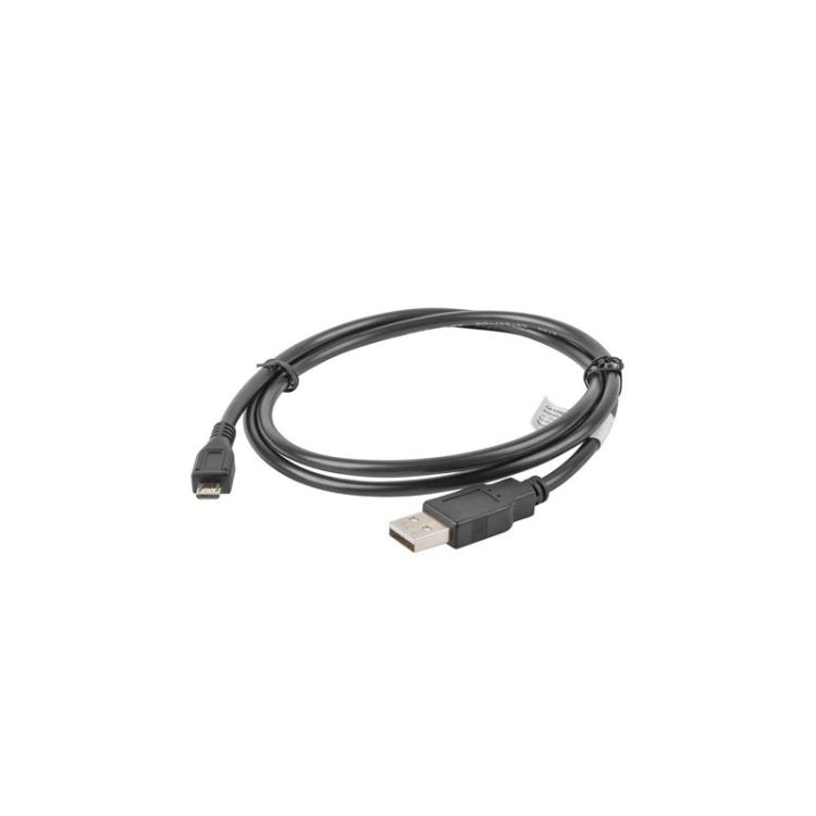 Lanberg - CA-USBM-10CC-0010-BK cable USB USB 2.0 1 m Micro-USB B USB A Negro