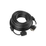Lanberg - CA-VGAC-10CC-0150-B cable VGA 15 m VGA (D-Sub) Negro