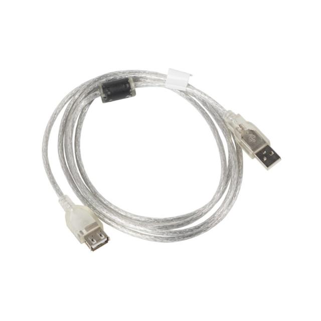 Lanberg - CA-USBE-12CC-0018-TR cable USB USB 2.0 1,8 m USB A Transparente