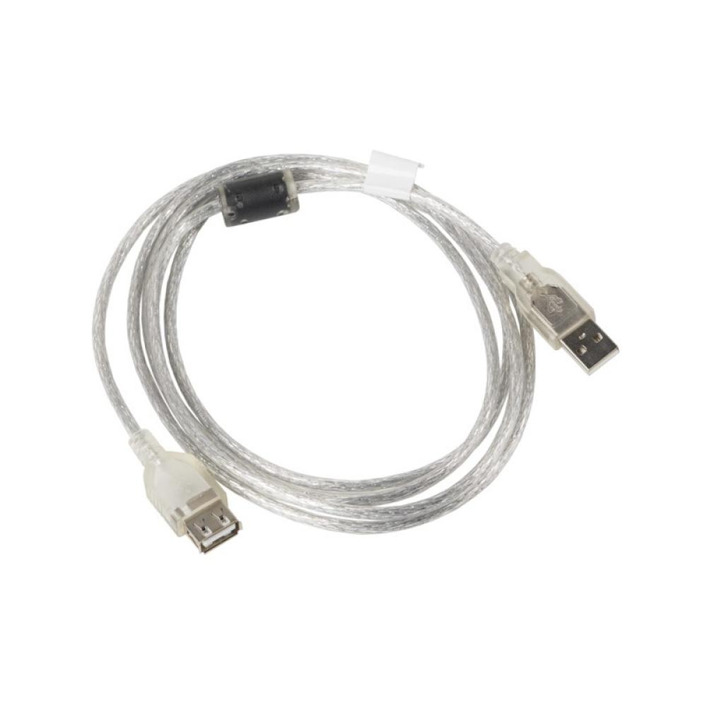 Lanberg - CA-USBE-12CC-0018-TR cable USB USB 2.0 1,8 m USB A Transparente