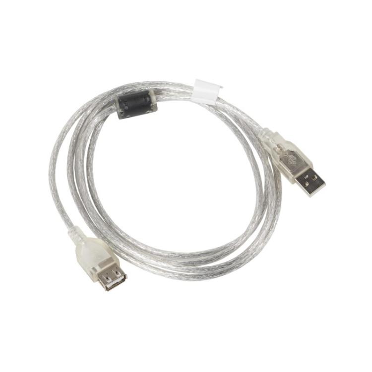 Lanberg - CA-USBE-12CC-0018-TR cable USB USB 2.0 1,8 m USB A Transparente