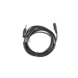 Lanberg - CA-MJFJ-10CC-0030-BK cable de audio 3 m 3,5mm Negro
