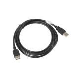 Lanberg - CA-USBE-10CC-0018-BK cable USB USB 2.0 1,8 m USB A Negro