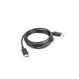Lanberg - CA-DPDP-10CC-0030-BK cable DisplayPort 3 m Negro