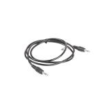 Lanberg - CA-MJMJ-10CC-0012-BK cable de audio 1,2 m 3,5mm Negro