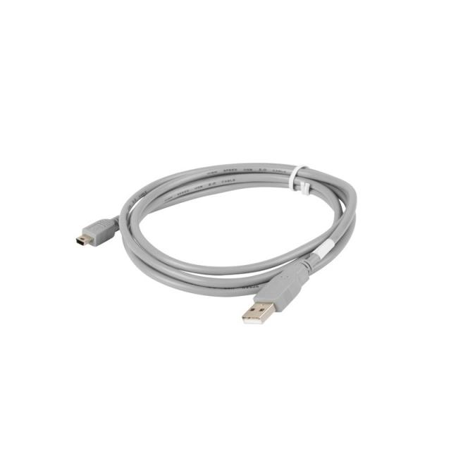 Lanberg - CA-USBK-10CC-0018-S cable USB USB 2.0 1,8 m Mini-USB A USB A Gris