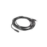 Lanberg - CA-MJFJ-10CC-0050-BK cable de audio 5 m 3,5mm Negro