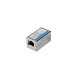 Lanberg - AD-RJ45-RJ45-OS6 cambiador de género para cable RJ-45 Plata