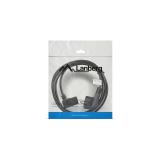 Lanberg - CA-C13C-12CC-0018-BK cable de transmisión Negro 2 m C13 acoplador CEE7/7