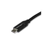 StarTech.com - Cable de 2m USB-C a USB-C con capacidad para Entrega de Alimentación de 5A - USB TipoC - Cable de Carga USBC - US