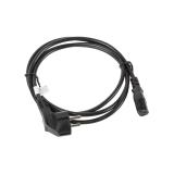 Lanberg - CA-C13C-11CC-0018-BK cable de transmisión Negro 1,8 m C13 acoplador CEE7/7